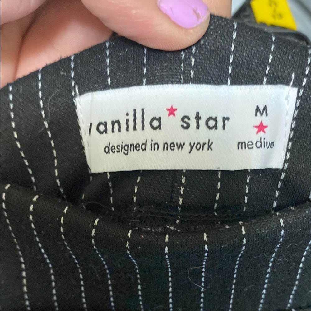 Vanilla Star Black Boot Cut Flare Pants size medium - Picture 6 of 9